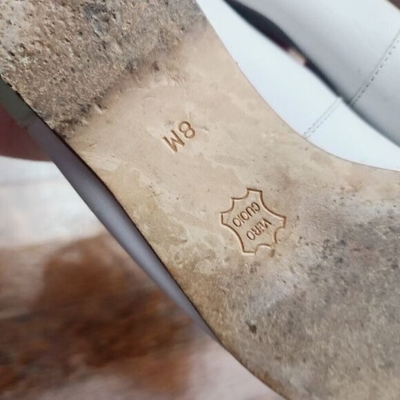 Enzo Angiolini Pastel Green Leather Liberty Loafers 8 M - Picture 4 of 15